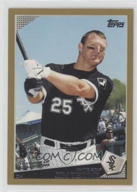 2009 Topps - [Base] - Gold #625 - Jim Thome /2009