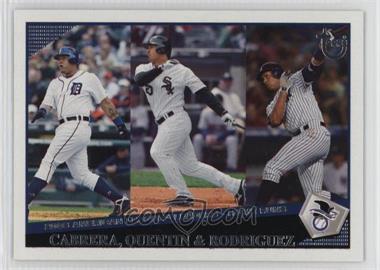 2009 Topps - [Base] - Target Throwback #127 - League Leaders - Miguel Cabrera, Carlos Quentin, Alex Rodriguez