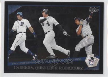 2009 Topps - [Base] - Wal-Mart Black #127 - League Leaders - Miguel Cabrera, Carlos Quentin, Alex Rodriguez