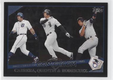 2009 Topps - [Base] - Wal-Mart Black #127 - League Leaders - Miguel Cabrera, Carlos Quentin, Alex Rodriguez