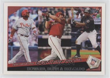 2009 Topps - [Base] #81 - League Leaders - Ryan Howard, Adam Dunn, Carlos Delgado