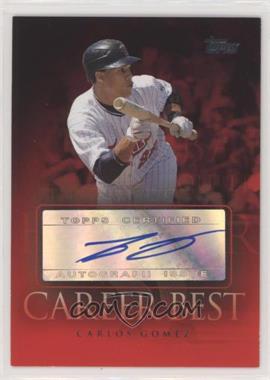 2009 Topps - Career Best Autographs #CBA-CG.2 - Carlos Gomez