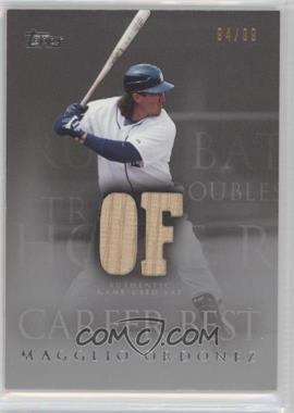 2009 Topps - Career Best Game-Worn Relic #CBR-MO - Magglio Ordonez /99