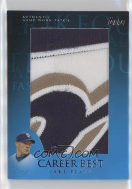 2009 Topps - Career Best Jumbo Patch #CBRJ-JP - Jake Peavy /20