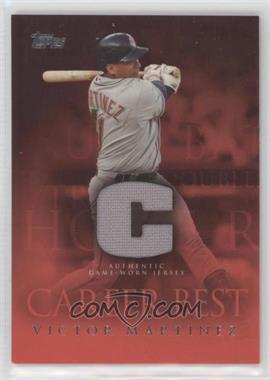 2009 Topps - Career Best Relics #CBR-VM.2 - Victor Martinez (Swinging the bat Series 2)