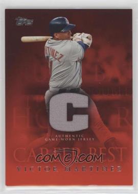 2009 Topps - Career Best Relics #CBR-VM.2 - Victor Martinez (Swinging the bat Series 2) [EX to NM]