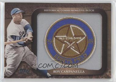 2009 Topps - Legends of the Game Manufactured Commemorative Patch #LPR-10 - Roy Campanella