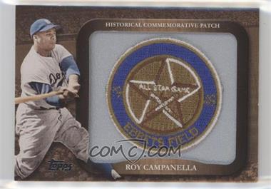 2009 Topps - Legends of the Game Manufactured Commemorative Patch #LPR-10 - Roy Campanella