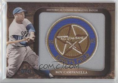 2009 Topps - Legends of the Game Manufactured Commemorative Patch #LPR-10 - Roy Campanella