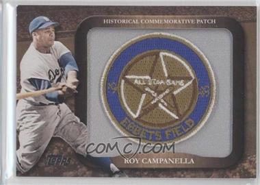 2009 Topps - Legends of the Game Manufactured Commemorative Patch #LPR-10 - Roy Campanella