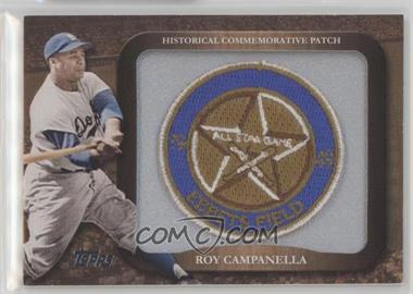 2009 Topps - Legends of the Game Manufactured Commemorative Patch #LPR-10 - Roy Campanella