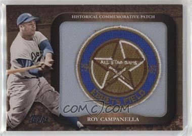 2009 Topps - Legends of the Game Manufactured Commemorative Patch #LPR-10 - Roy Campanella