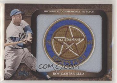 2009 Topps - Legends of the Game Manufactured Commemorative Patch #LPR-10 - Roy Campanella