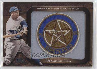 2009 Topps - Legends of the Game Manufactured Commemorative Patch #LPR-10 - Roy Campanella