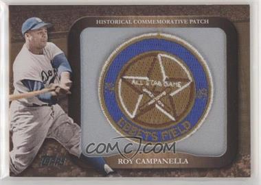 2009 Topps - Legends of the Game Manufactured Commemorative Patch #LPR-10 - Roy Campanella