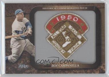 2009 Topps - Legends of the Game Manufactured Commemorative Patch #LPR-112 - Roy Campanella