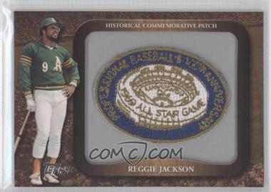 2009 Topps - Legends of the Game Manufactured Commemorative Patch #LPR-132 - Reggie Jackson