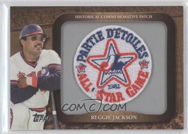2009 Topps - Legends of the Game Manufactured Commemorative Patch #LPR-143 - Reggie Jackson