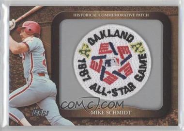 2009 Topps - Legends of the Game Manufactured Commemorative Patch #LPR-146 - Mike Schmidt