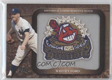 2009 Topps - Legends of the Game Manufactured Commemorative Patch #LPR-18 - Whitey Ford