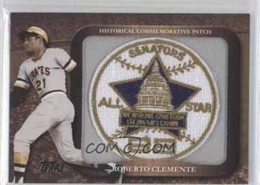 2009 Topps - Legends of the Game Manufactured Commemorative Patch #LPR-25 - Roberto Clemente