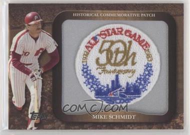 2009 Topps - Legends of the Game Manufactured Commemorative Patch #LPR-44 - Mike Schmidt