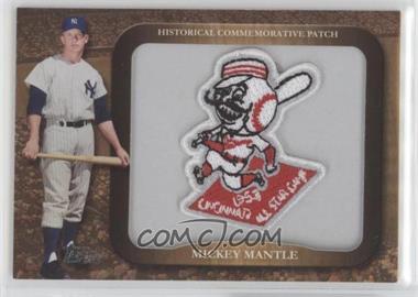 2009 Topps - Legends of the Game Manufactured Commemorative Patch #LPR-66 - Mickey Mantle