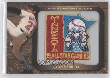 2009 Topps - Legends of the Game Manufactured Commemorative Patch #LPR-74 - Juan Marichal
