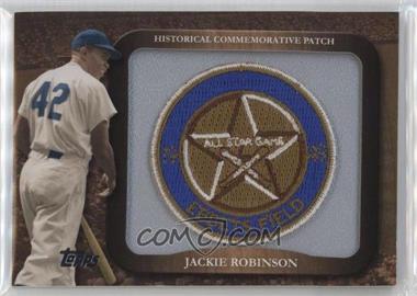 2009 Topps - Legends of the Game Manufactured Commemorative Patch #LPR-9 - Jackie Robinson