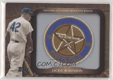 2009 Topps - Legends of the Game Manufactured Commemorative Patch #LPR-9 - Jackie Robinson