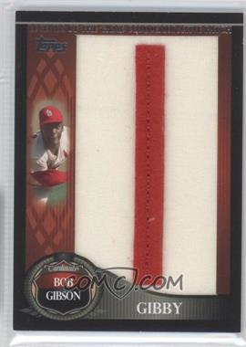 2009 Topps - Legends of the Game Manufactured Letter Patch Series 1 #LGCP-BG.I - Bob Gibson (Letter I) /50