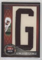 George Sisler (Letter G) #/50