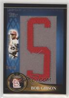 Bob Gibson (Letter S) [EX to NM] #/50