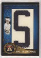 Walter Johnson (Letter S) #/50