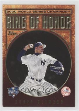 2009 Topps - Ring of Honor #RH47 - Roger Clemens