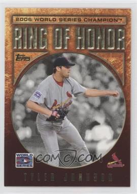 2009 Topps - Ring of Honor #RH52 - Tyler Johnson