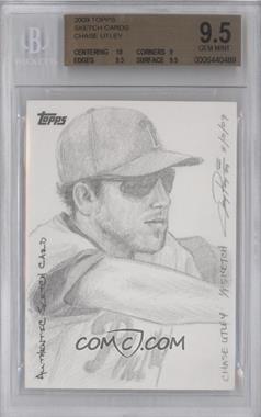 2009 Topps - Sketch Cards #_CHUT - Chase Utley /1 [BGS 9.5 GEM MINT]