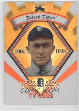 2009 Topps - Target Chrome Cereal Refractor - Gold #GR-13 - Ty Cobb