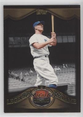 2009 Topps - Target Legends of the Game - Gold #LLG-5 - Lou Gehrig [EX to NM]