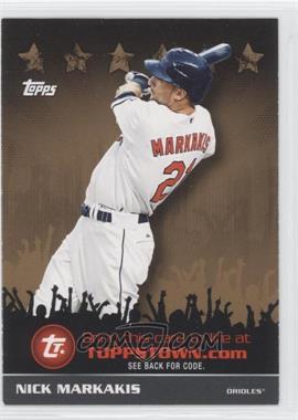 2009 Topps - ToppsTown Redemption Code Cards - Gold #TTT11 - Nick Markakis