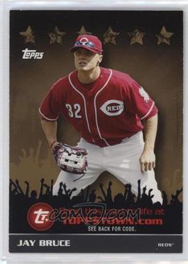 2009 Topps - ToppsTown Redemption Code Cards - Gold #TTT24 - Jay Bruce