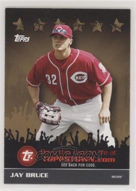 2009 Topps - ToppsTown Redemption Code Cards - Gold #TTT24 - Jay Bruce