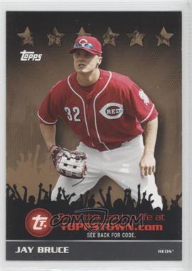 2009 Topps - ToppsTown Redemption Code Cards - Gold #TTT24 - Jay Bruce