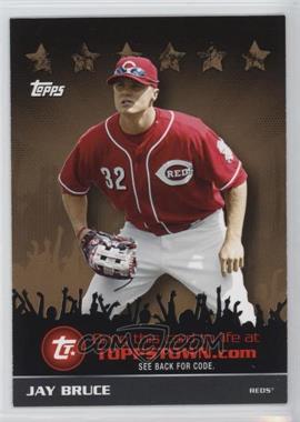 2009 Topps - ToppsTown Redemption Code Cards - Gold #TTT24 - Jay Bruce