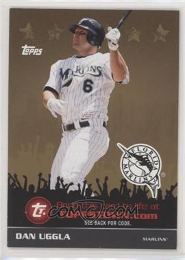 2009 Topps - ToppsTown Redemption Code Cards - Gold #TTT60 - Dan Uggla