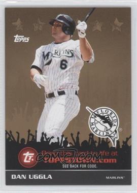 2009 Topps - ToppsTown Redemption Code Cards - Gold #TTT60 - Dan Uggla