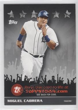 2009 Topps - ToppsTown Redemption Code Cards #TTT18 - Miguel Cabrera