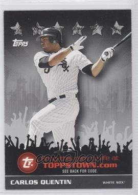 2009 Topps - ToppsTown Redemption Code Cards #TTT19 - Carlos Quentin