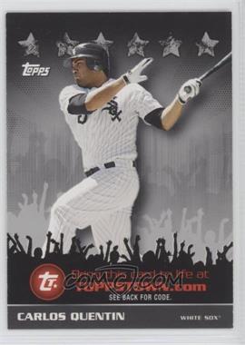 2009 Topps - ToppsTown Redemption Code Cards #TTT19 - Carlos Quentin [Noted]