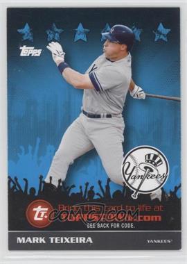 2009 Topps - ToppsTown Redemption Code Cards #TTT48 - Mark Teixeira